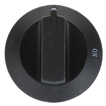 Star Manufacturing Knob, Valve , 3" Od, Black WS507160